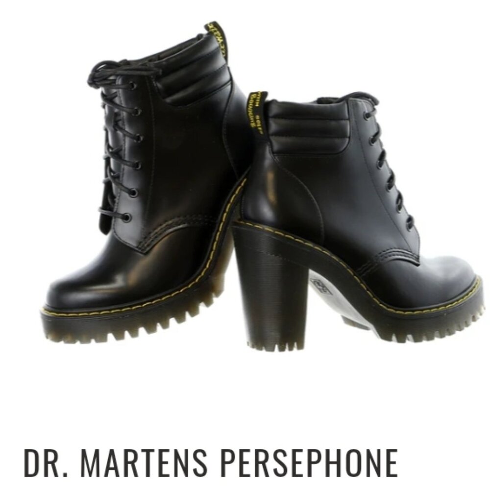 Dr. Martens Black Persephone size 8